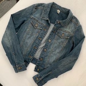 BP Cropped Jean Jacket